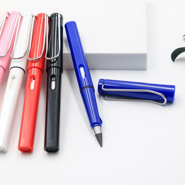 Macaron Colors Plastic Creative Pencil Tungsten Alloy Tip Sketch Writing Inkless Pencils