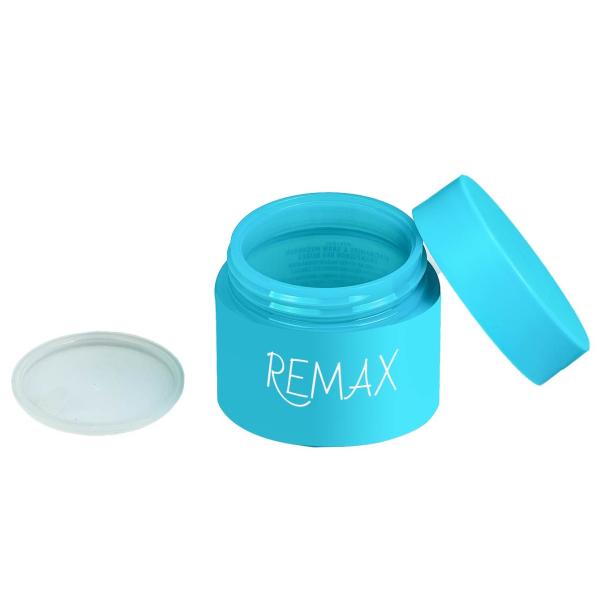 REMAX PET vide 50g Bouchon à vis bleu Crème Jar Livraison rapide Logo personnalisable