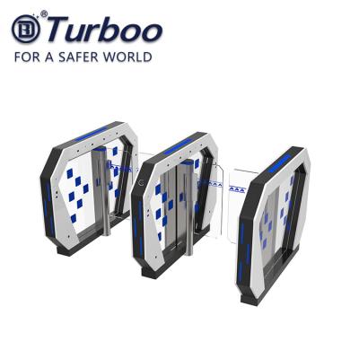 Smart Card Swing Optical Barrier Turnstiles Gate Convenience Settings