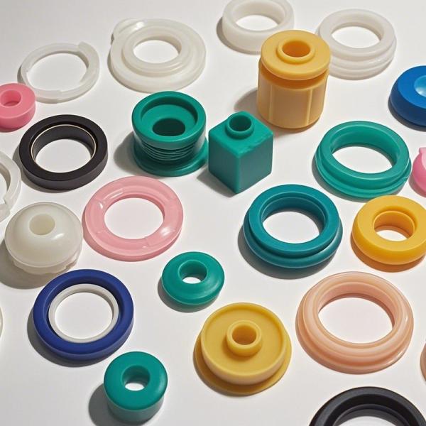 NBR HNBR EPDM Chemical Resistance Custom Silicone Parts FFKM