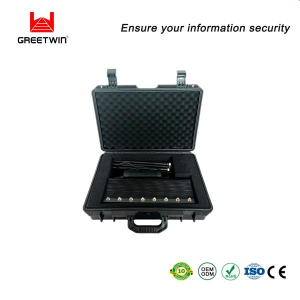 16.5W 2.5dBi Cell Phone Signal Blocker WiFi Bluetooth Signal RF Jammer
