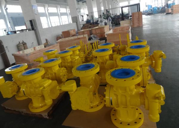 Flange Connection Metal Seat Lift Industrial Plug Valve Carbon Steel Lever
