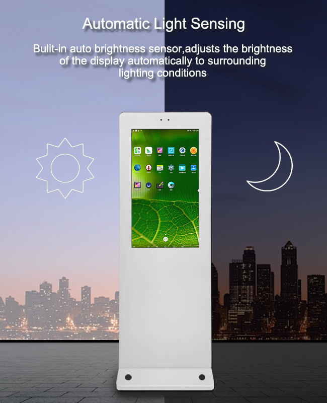 32 Inch Sunlight Readable Outdoor LCD Digital Signage LED Backlight