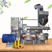 Poder grande de cozimento automático da capacidade 22KW da máquina do óleo de sésamo do girassol