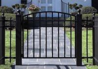 Cerca de aço inoxidável Gate For House do metal do ferro forjado