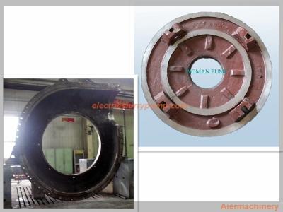 High Chrome Mining Slurry Pump Parts Electrical Motor / Diesel Engine Power Driver