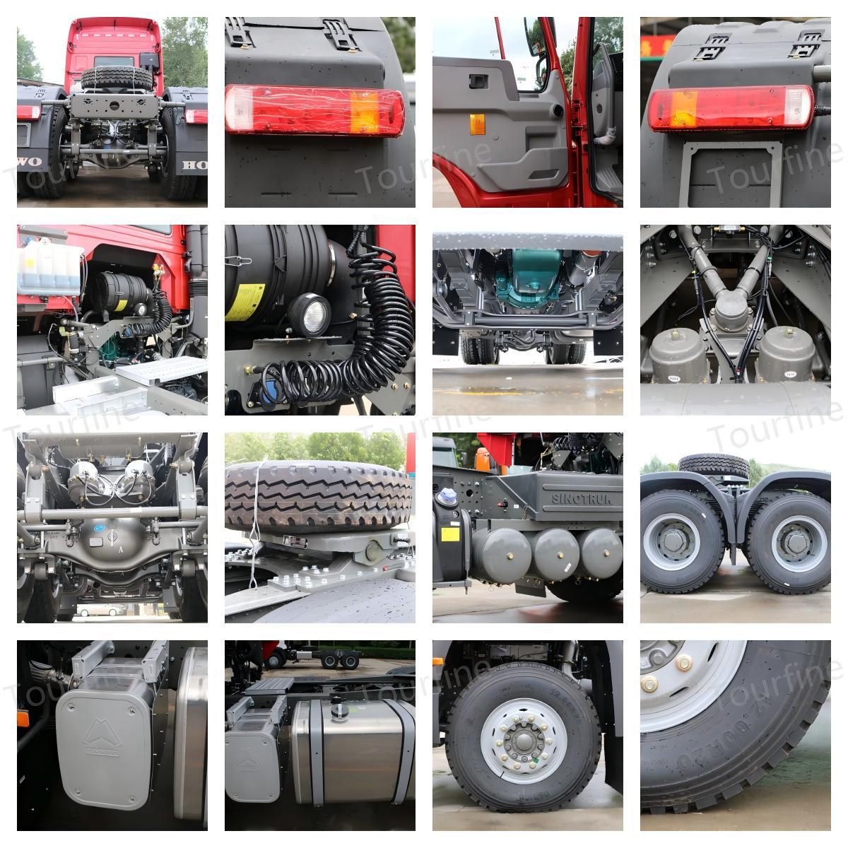 Sinotruk HOWO 420HP 10 Wheel 6X4 Tractor Head Truck 40 Ton Container Cargo Truck for Africa