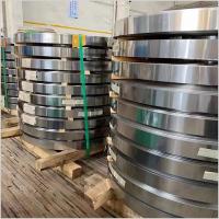 AISI 304 304L 316 316L 2B BA bande en acier inoxydable de précision de 3 mm brossée avec une largeur de 500 mm