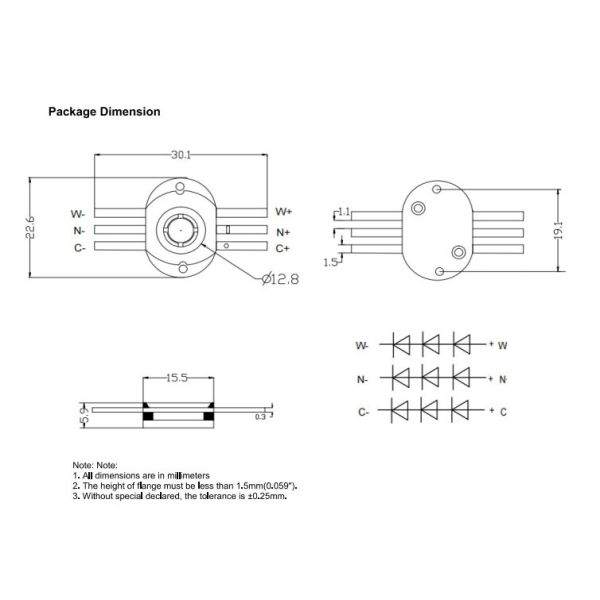 9W SMD High Power LED Chip 10w COB Super Brightness White For Spotlight
