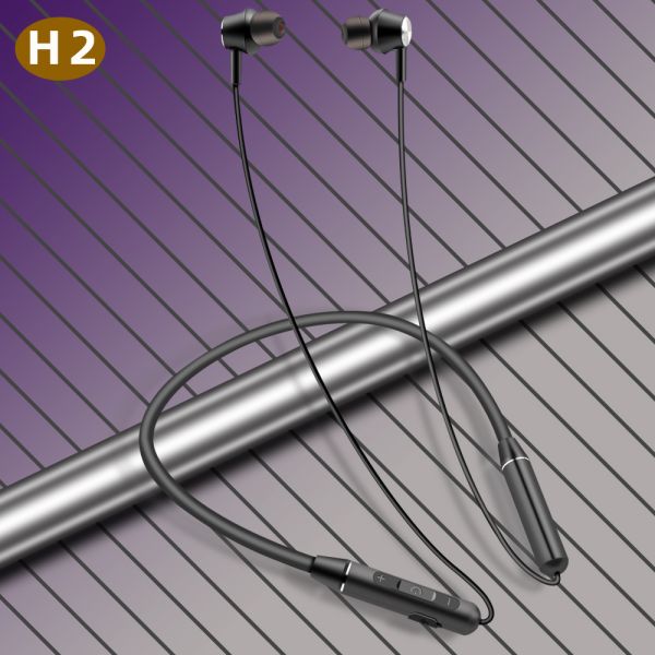 Auriculares impermeables de la tirilla de la camisa BT5.0, auriculares de los deportes de la tirilla de la camisa 110mAh