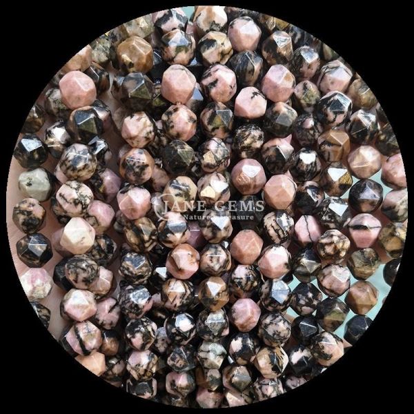 Фацетированный драгоценный камень натуральный алмаз Родонит Амазонит