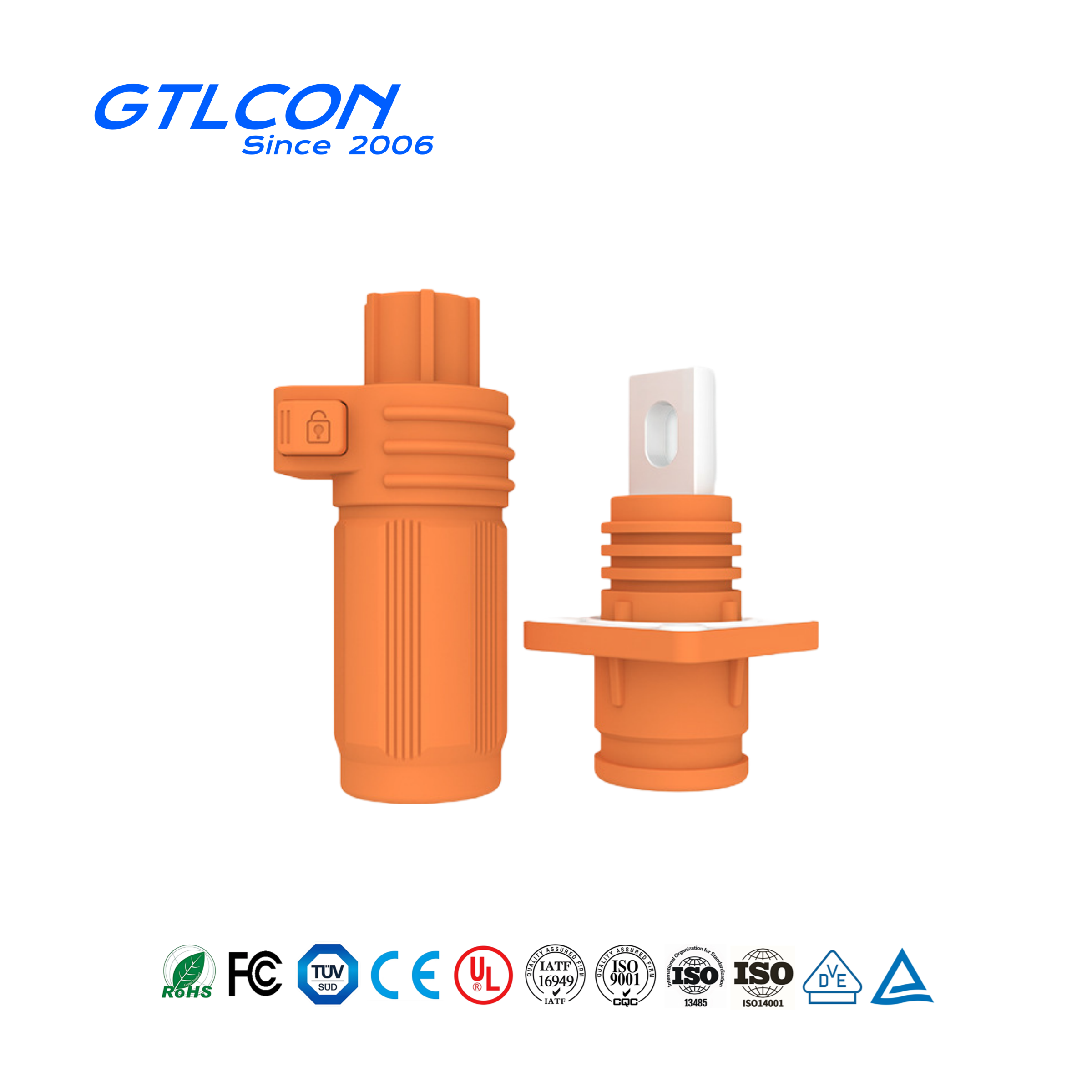 300A Quick-Connect Energy Storage Connector: Wall-Through Terminal Block—Low-Temperature-Rise, High-Power, High-Voltage, Industrial Waterproof Connector