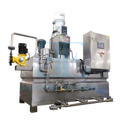 Système automatique de dosage des polymères PAM dans le traitement de l'eau 2000L/h