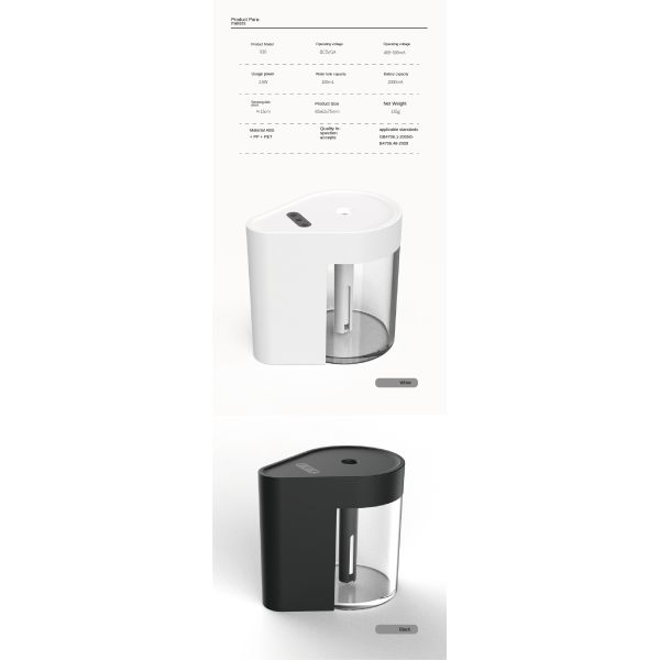 Household Office Use Plastic Ultrasonic Humidifier With One Week Battery Life OEM ODM