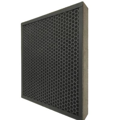 Adsorption Active Carbon Air Filters Panel ISO 9001 Certificate