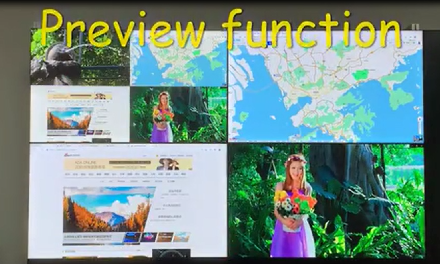 4x4 HDMI Matrix Switcher