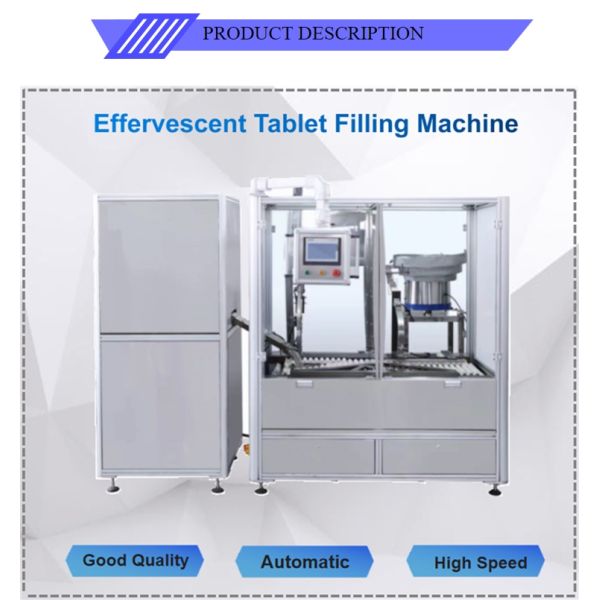 Máquina de enchimento de bebidas energéticas eléctricas para contagem de comprimidos efervescentes