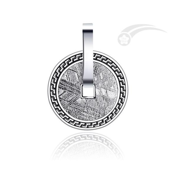 25mm Donut Meteorite Stainless Steel Jewelry Pendant Fashionable