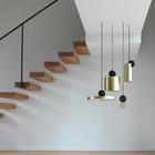 Postmodern gold pendant lamps creative Nordic living room  restaurant designer light  model room pendant lamp(WH-AP-111