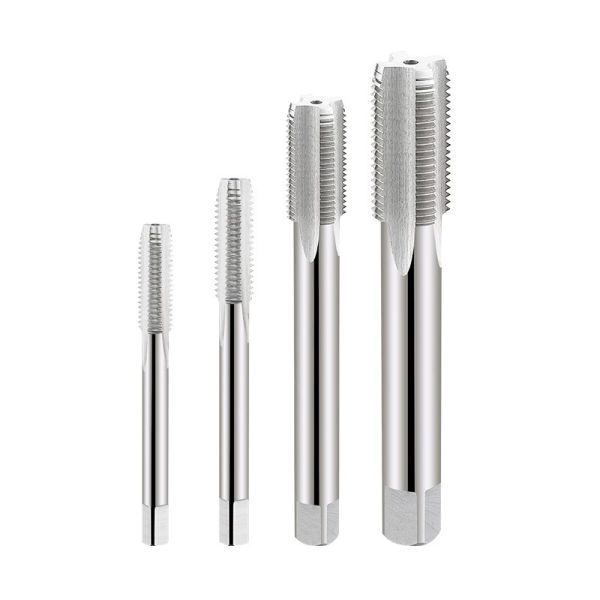 Steel Machine Tap  M12x1 5 Tap High Speed Straight Fluted Tap 4 Flutes
