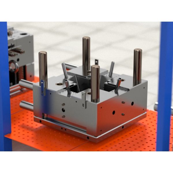 OEM / ODM: Однопольная пустота для инжекционной формы и средний корпус (1*1) No.23394