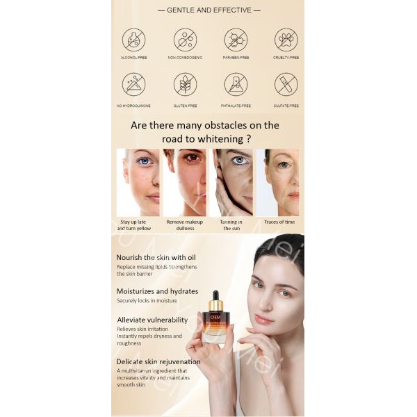 Sérum Visage Rétinol Bio Hydratant en Profondeur Pour Peau Sensible 30ml