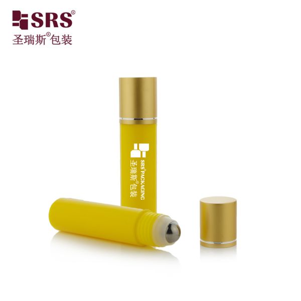 RPA(S) 30ml Empty Cylinder Shape Roll On Applicator Bottle For Shoulder Massage