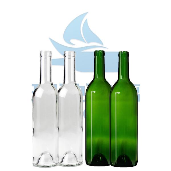 Customize Sealing Type Vodka T Type Wooden Top Clear Glass Liquor Bottle 500ml 700ml 750ml