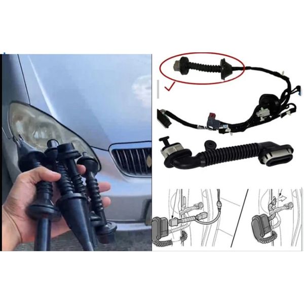 Rubber Accessories Automotive Wiring Harness Rubber Parts Automotive Connector Rubber Sealing Ring