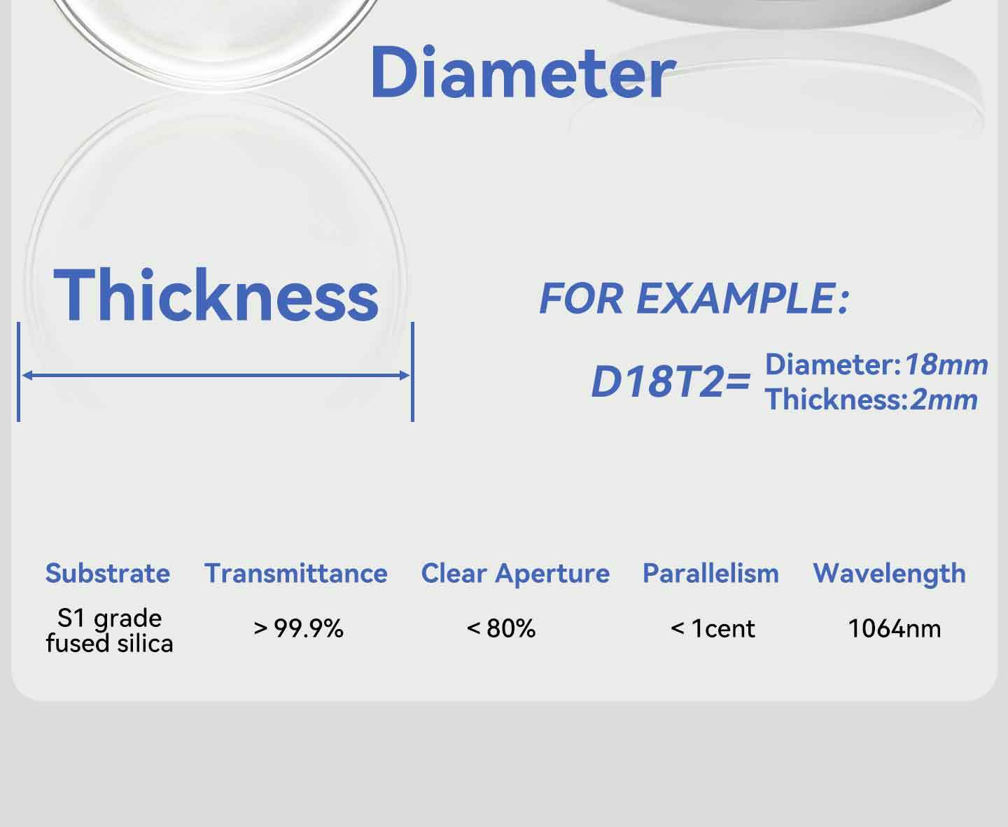 Fiber Laser Protective Lens 30*5mm 27.9*4.1mm 34*5mm 37*7mm For WSX Cutting Head