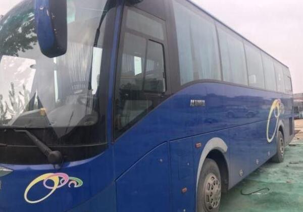 2010 Year Sunlong Used Commercial Bus 51 Seats For Passenger Traveling