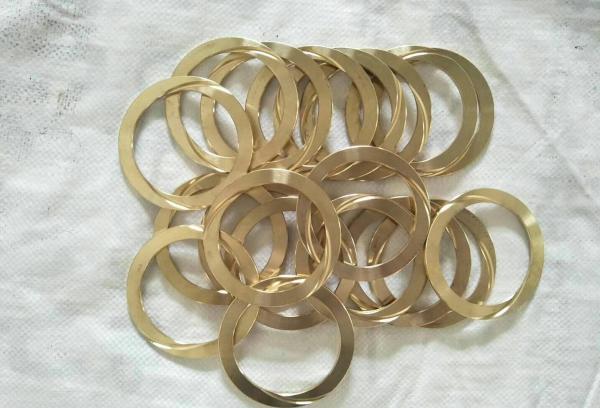 Custom Brass Differential Thrust Washer , Durable Ring Gear Shims Anti - Oil