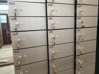 L'acide de compartiment de coffre-fort de banque de pièce de chambre forte a lavé avec le mur de corps de 2mm