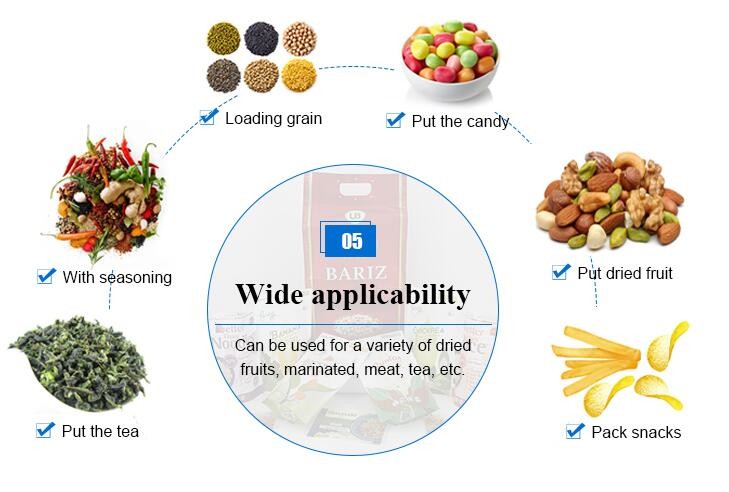 Качество еды 250g стоит вверх сумка алюминиевой фольги Biodegradable с молнией