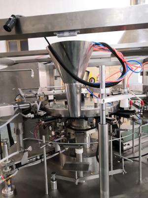Automatic Premade Bag Packing Machine For Weighing Food Snack 50bags/Min