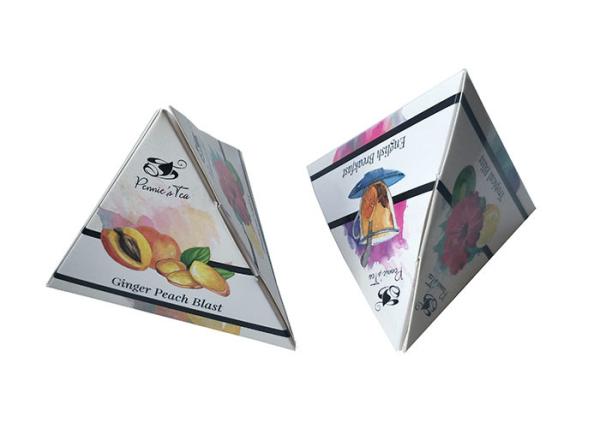 Gable Recyclable Cardboard Gift Voucher Box Breakfast Food Carry Pattern Printed
