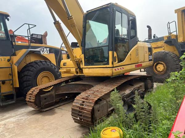 Second Hand Komatsu Pc200 Machinery Hydraulic Backhoe Crawler 20tons Mini Used komatsu Excavators