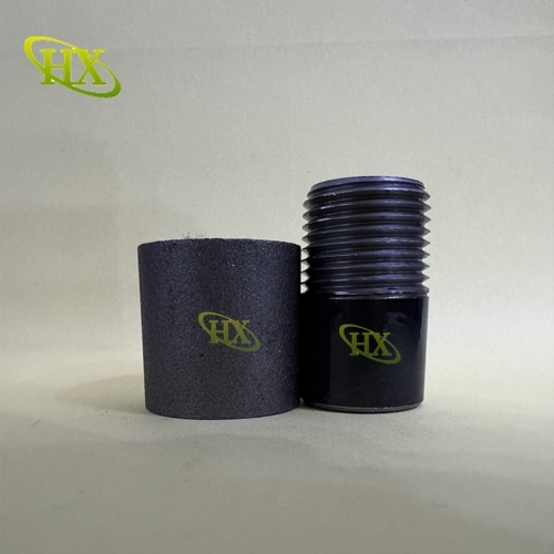 Welding steel pipe nipples and pipe sockets with BSP thread -Cangzhou Hongxin