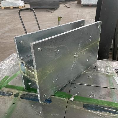 Rectangular Steel Embed Plate 6mm 8mm For Building Construction