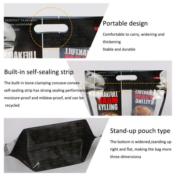 Microwavable Roast Chicken Duck k Packaging Bag Plastic