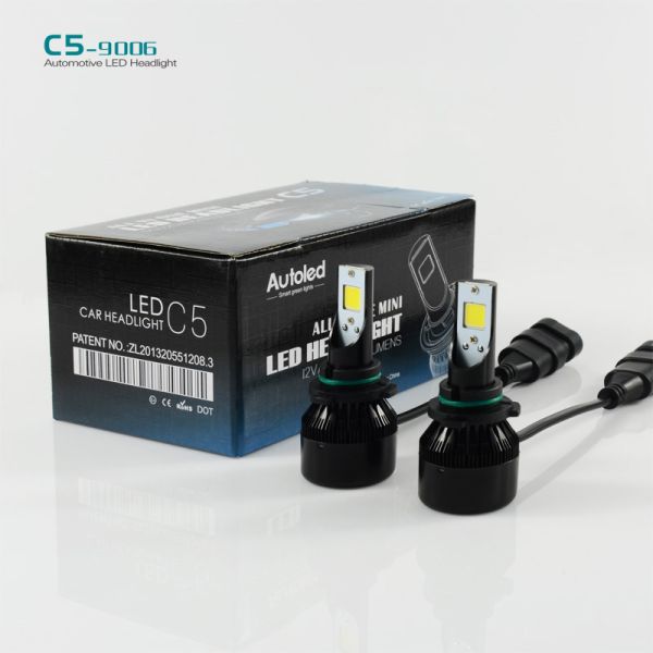 C5 9006 HB4 25W 2800LM 3000k 6000k car led headlight kit--from BAOBAO LIGHTING