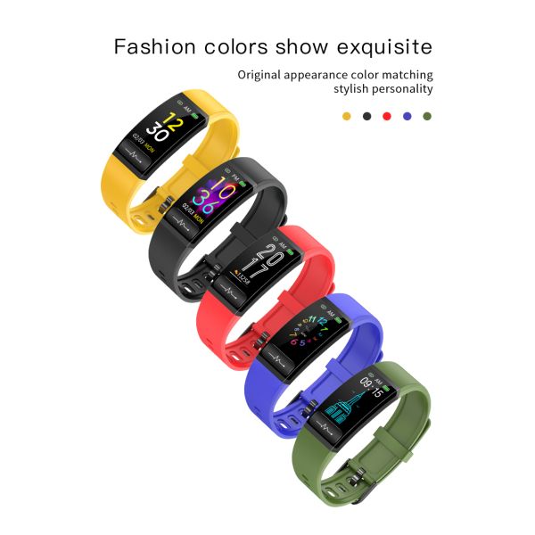 NRF52832 Chip Sport Smart Body Thermometer Bracelet For Men Women