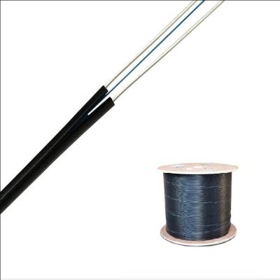 Cabo de fibra ótica exterior interno de G652d G657a GYFTY FTTH autossuficiente