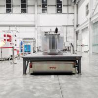 Carretilla sin rieles industrial de la transferencia de la materia prima 3 toneladas de la tabla de la elevación de base de ruedas hidráulica 1500m m