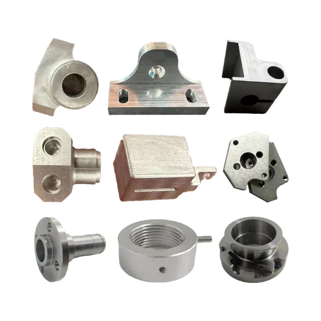 Custom CNC Machined Parts CNC Machined Prototypes Aluminum Machining Milling High Precision Parts CNC Turning