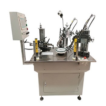 220V Vacuum Automatic Rubber Cup Outsole Cutting Machine with Cup Seal Angle 0-90 Degrees