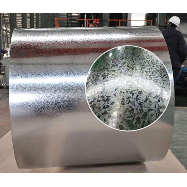 Astm A526 Galvanized Steel Coil Suppliers Dx51 Galvanized Steel Coils Regular Spangle Z275 4mm Galvanized Wire Coil