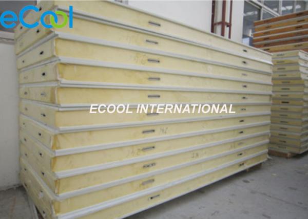 Eccentric Hook Cold Storage Panels Stainless Steel Thermal Insulation Polyurethane