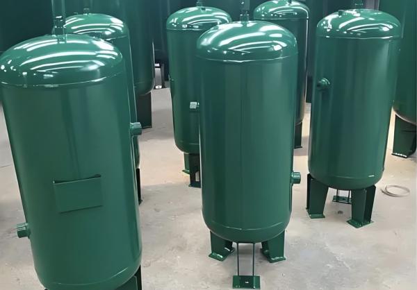 S304 Stainless Steel Compressed Air Tank Vertical Air Receiver Tank