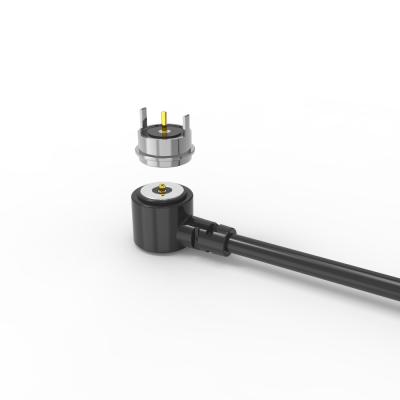 Je vous en prie.8.0MM 2Pin mâle et femelle Pogo Pin Magnétique avec connecteur de câble 2A 12V